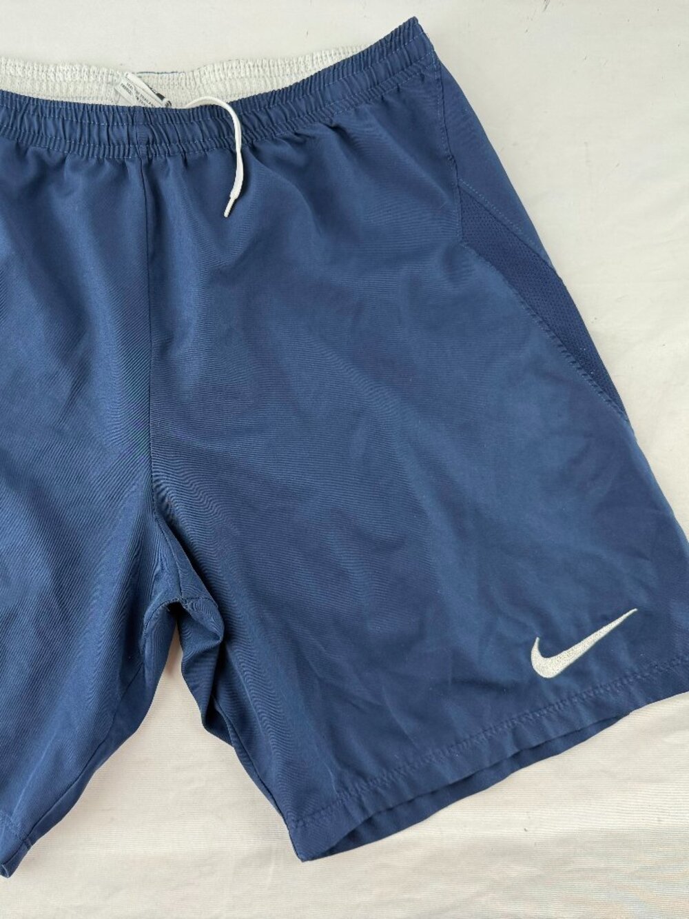 Nike Dri-FIT Slim Fit Athletic Running Training Shorts Blue Mens Size Large L